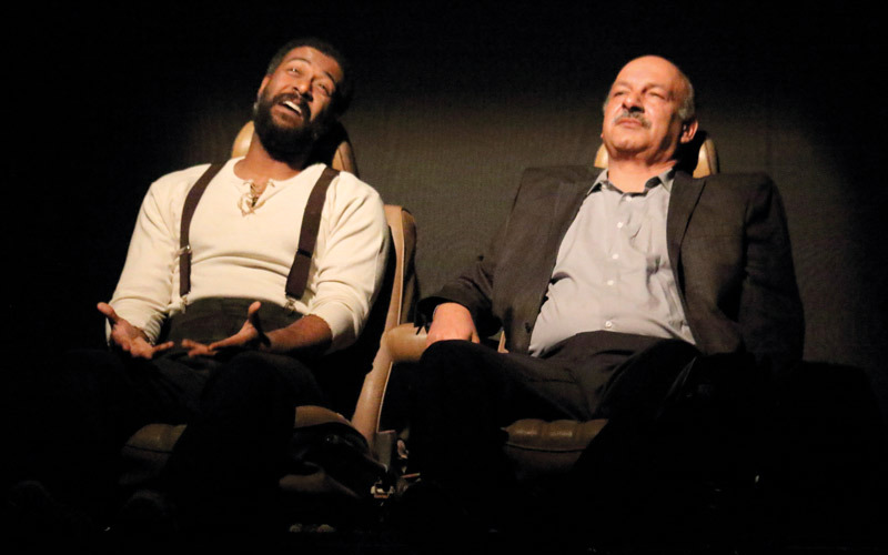 &laquo;القلعة&raquo;، تأليف عبد الأمير شمخي، وإخراج علي الحسيني، وتمثيل كل من أحمد السلمان وفيصل العمري. الإمارات اليوم