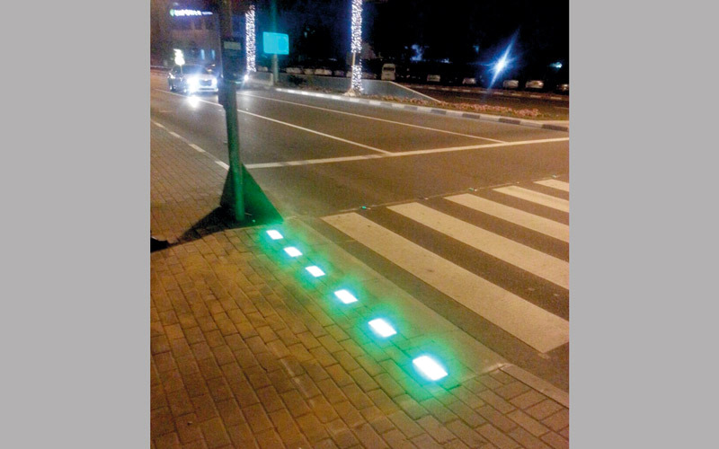 إشارة المشاة الذكية. من المصدر