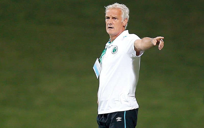 روتن متفاجئ من المستوى الذي قدّمه الشباب أمام كلباء. تصوير: إريك أرازاس