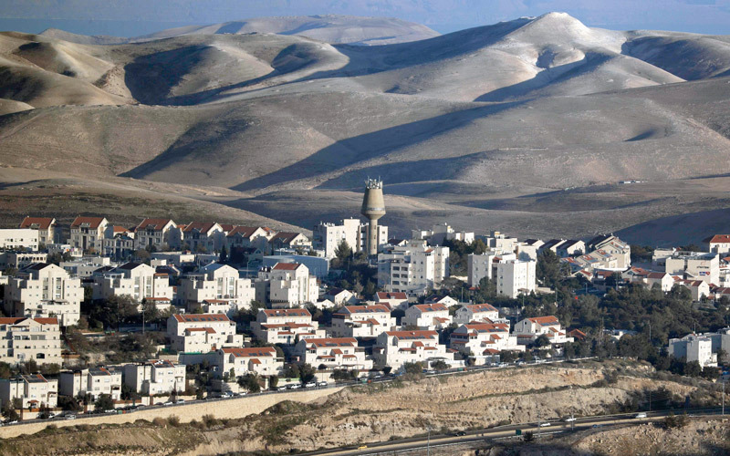 إسرائيل شرعت في بناء المزيد من المستوطنات بعد تنصيب ترامب. أ.ف.ب