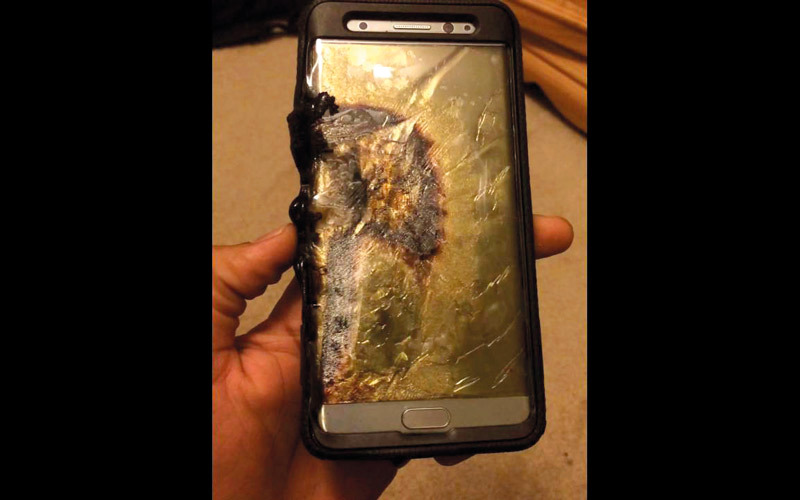 200 ألف جهاز و30 ألف بطارية فحصتها «سامسونغ» في إطار تحقيقها بمشكلة «نوت 7».