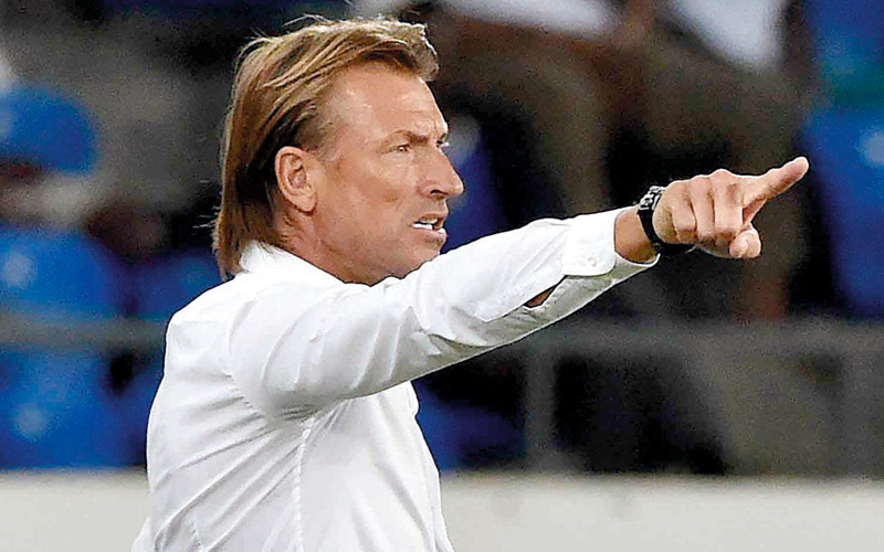 مدرب المغرب الفرنسي رينار. أ.ف.ب