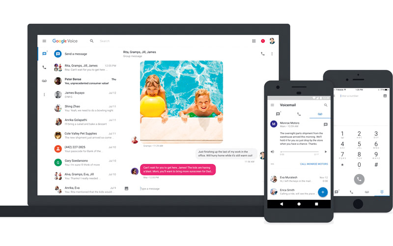 تحديث خدمة «غوغل فويس» يهدف إلى الربط التام بينها وبين تطبيقات «غوغل». من المصدر