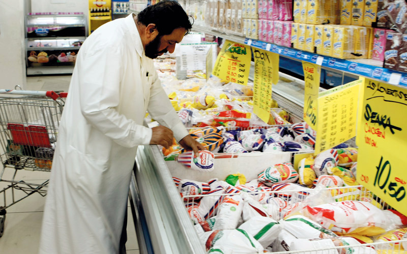 منتجات الدواجن المجمدة من السلع الغذائية ذات الطلب المتزايد والمستمر. الإمارات اليوم