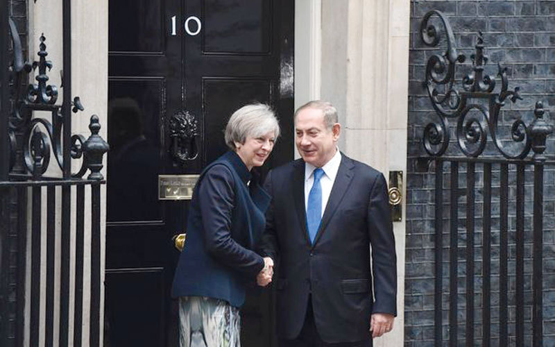 نتنياهو استطاع أخيراً أن يدخل مكتب رئيسة الوزراء. غيتي