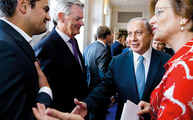 كوزو امتنع عن مصافحة نتنياهو. غيتي