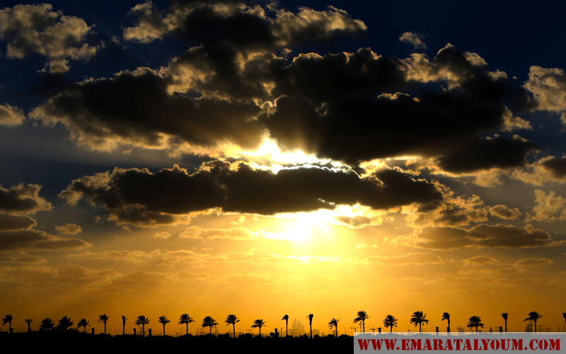 كاميرا الزميل باتريك كاستيلو التقطت هذه الصور في دبي خلال ساعة الغروب