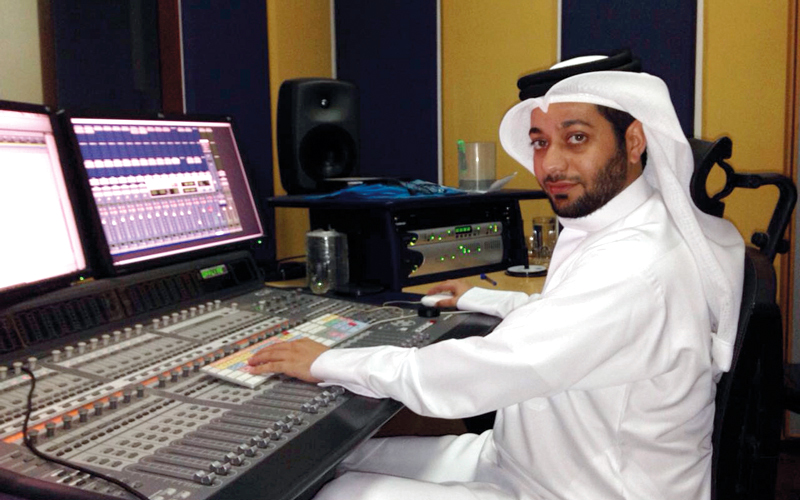 الأنصاري: تجربتي السينمائية بفيلم بعيد عن الإسفاف وصالح لجميع الفئات العمرية.  من المصدر