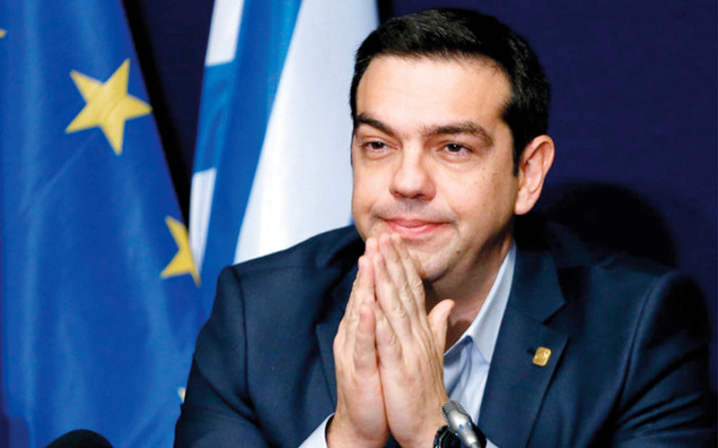 صلّب أليكسيس تسيبراس موقفه المبدئي إزاء الأطراف الدائنة لليونان قبل أن يذعن لمطالب الاتحاد الأوروبي. أرشيفية