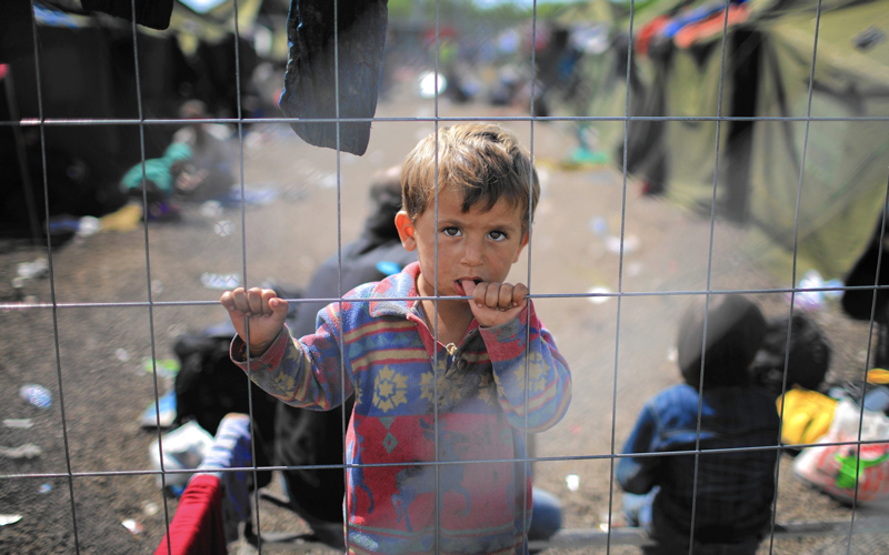 الأطفال مهددون في حالة إجبار آبائهم على الرحيل من ألمانيا. أرشيفية