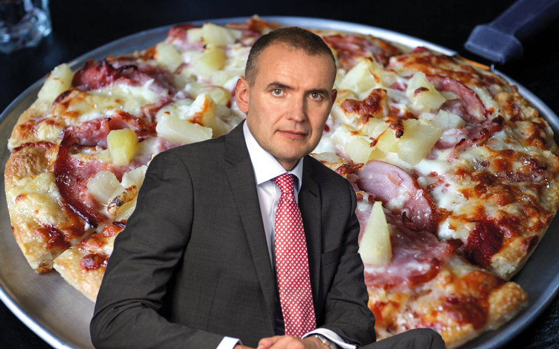 نصائح الرئيس حول البيتزا لقيت رواجاً في آيسلندا. أرشيفية