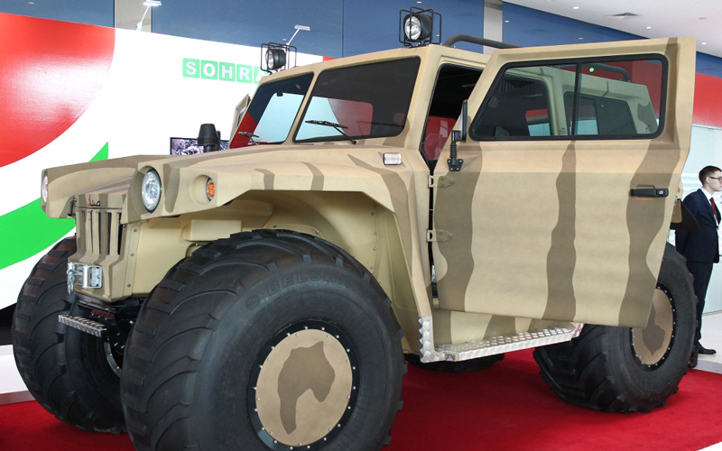 «تورنيدو» كشفت عن نظام الظفرة المضاد للدبابات خلال المعرض. وام