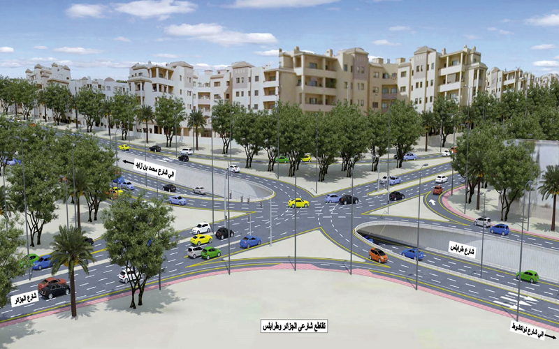 المشروع يهدف إلى تعزيز محاور الربط بين دبي والشارقة. وام