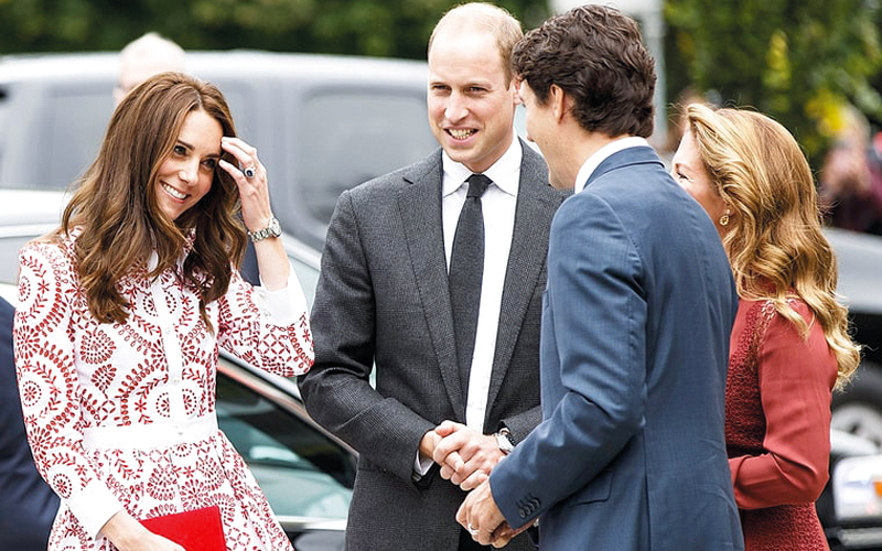 كيت ميدلتون ونظرة إعجاب. غيتي