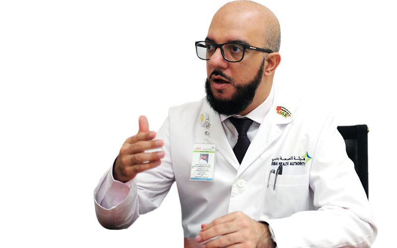 الدكتور سمير العوضي. تصوير: أسامة أبوغانم