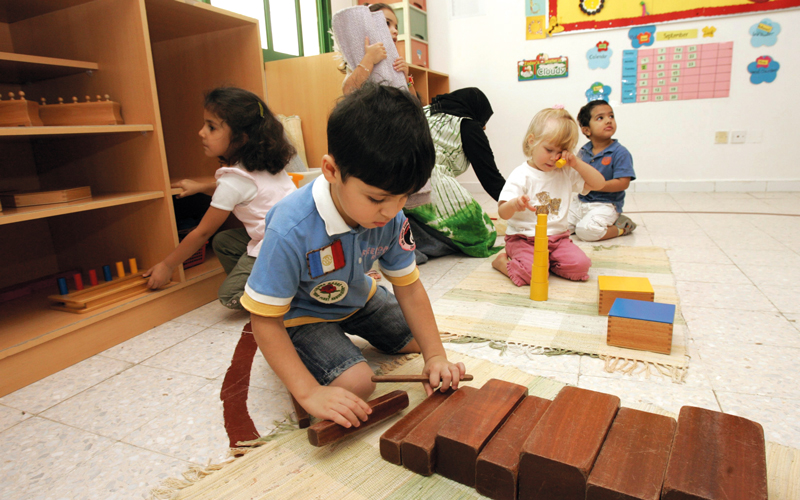 شروط المدارس تتضمن اختباراً في الأحرف والأرقام للطفل.. واللغة الإنجليزية للأبوين. الإمارات اليوم