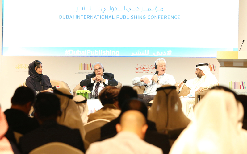 المؤتمر ضم على مدار يومين العديد من الفعاليات المرتبطة بقطاع النشر بوسائطه المختلفة وأبرز تحدياته وآفاق تطويره. تصوير: عبدالله حسن