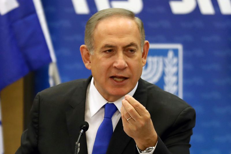 نتنياهو يعتقد أن إيران ستجبر النظام السوري على السماح بوجودها عسكرياً بالقرب من حدود إسرائيل. أ.ف.ب