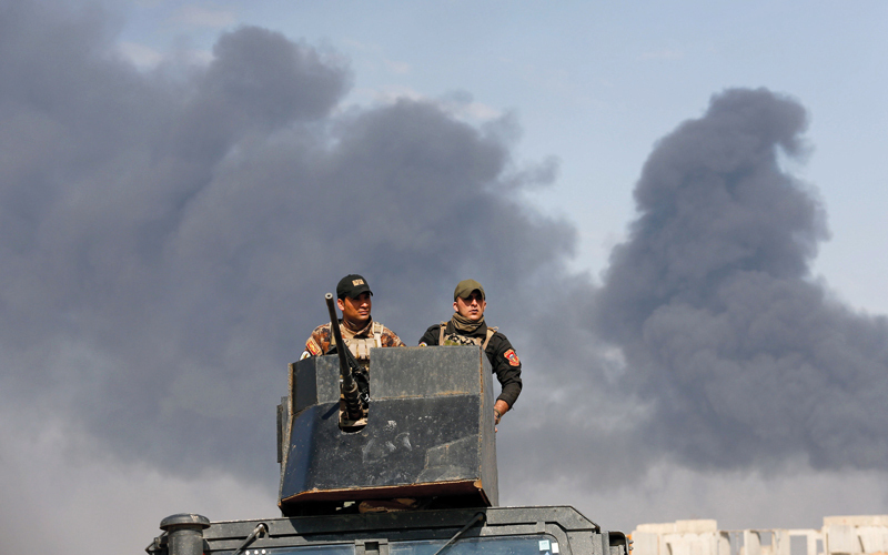 معركة الموصل تسير في الطريق الصحيح.  رويترز