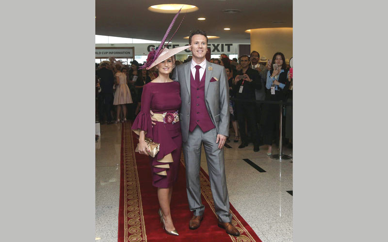 الإسبانية مرسيدس ألفاريز، والبلجيكي كيم بينسينس، فازا  بـ«أفضل زي للزوجي».