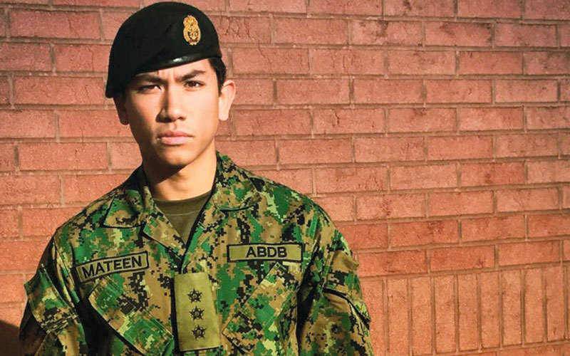 عبدالمتين تخرّج في «أكاديمية الأمراء» في بريطانيا. أرشيفية