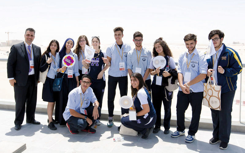 «إكسبو دبي» فرصة للشباب للإسهام في بناء مستقبل أفضل. من المصدر