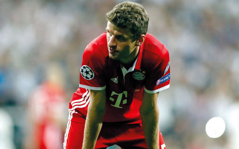 الإحباط يسيطر على مولر بعد الوداع الأوروبي. أ.ف.ب