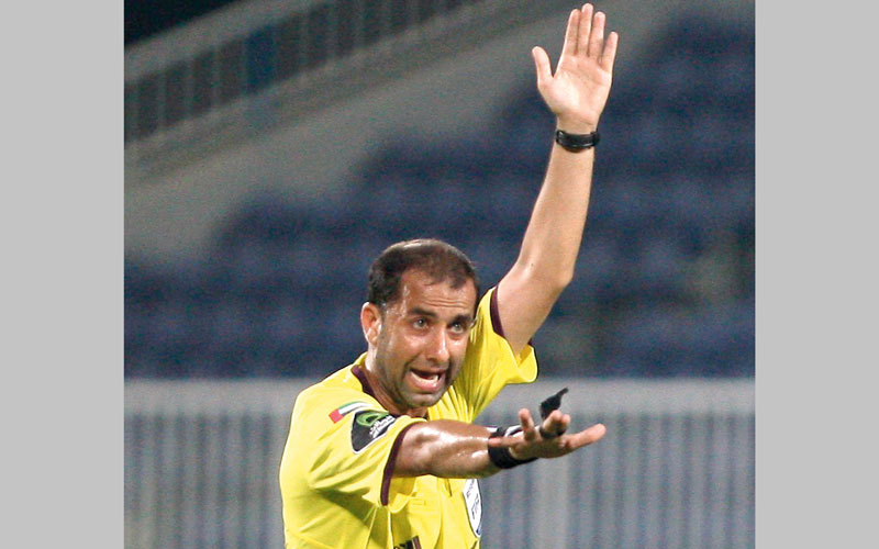 محمد عبدالكريم: التمركز الجيد لحكم المباراة ساعده على اتخاذ القرار الخاص باحتساب ركلة جزاء للوحدة.