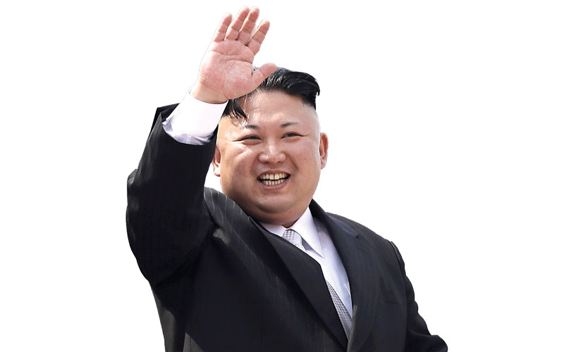 رئيس كوريا الشمالية كيم يونغ أون لن يتردّد في استخدام السلاح النووي إذا شعر بأن نظامه سيدمر. أ.ب