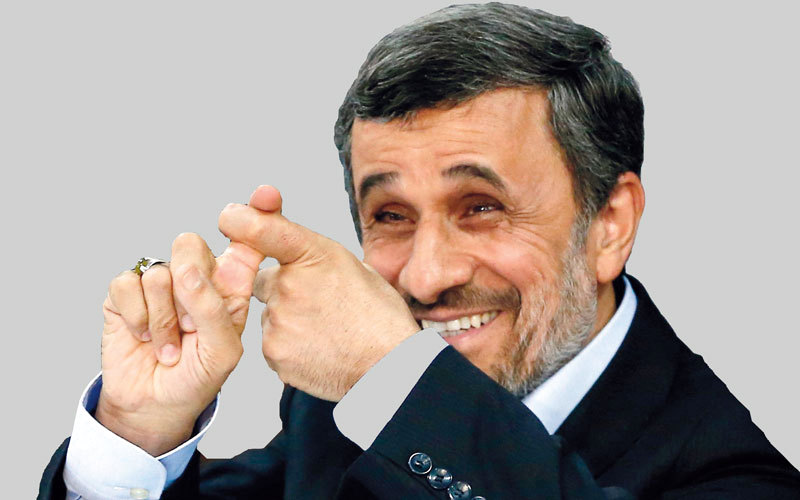 الرئيس السابق أحمدي نجاد تعرّض لرفض طلبه الترشح. إي.بي.إيه