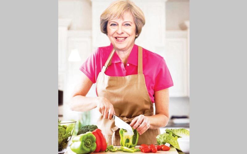 ماي اعتادت طهو الطعام في عطل نهاية الأسبوع. غيتي