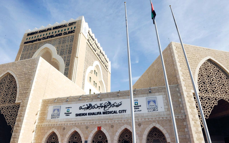 «خليفة الطبية» أكدت تمتع الرضيعة بصحة جيدة بعد العملية. الإمارات اليوم