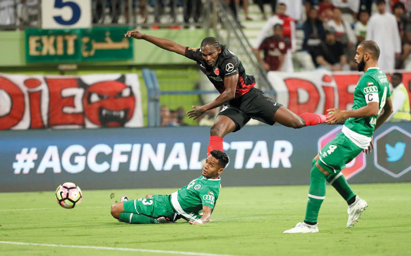 قرار الدمج سيخلق كياناً رياضياً قوياً قادراً على المنافسة. تصوير: أسامة أبوغانم