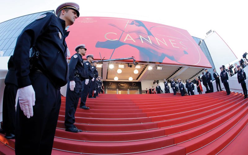 مراسم الافتتاح أقيمت في ظل إجراءات أمنية مشددة. أ.ف.ب